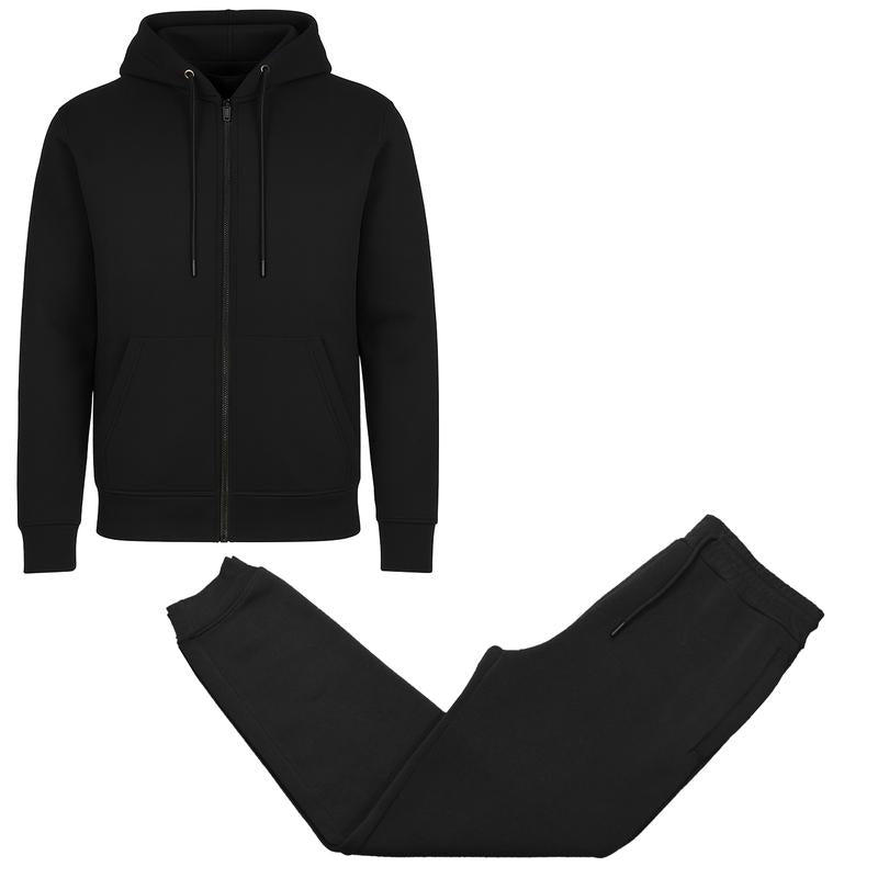 Men’S Multi Pack Fleece Zip Hoodie & Jogger Sets