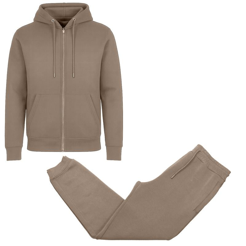Men’S Multi Pack Fleece Zip Hoodie & Jogger Sets