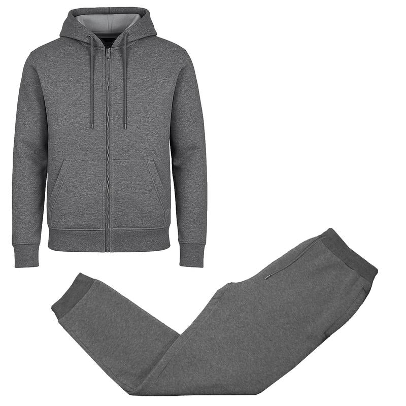 Men’S Multi Pack Fleece Zip Hoodie & Jogger Sets