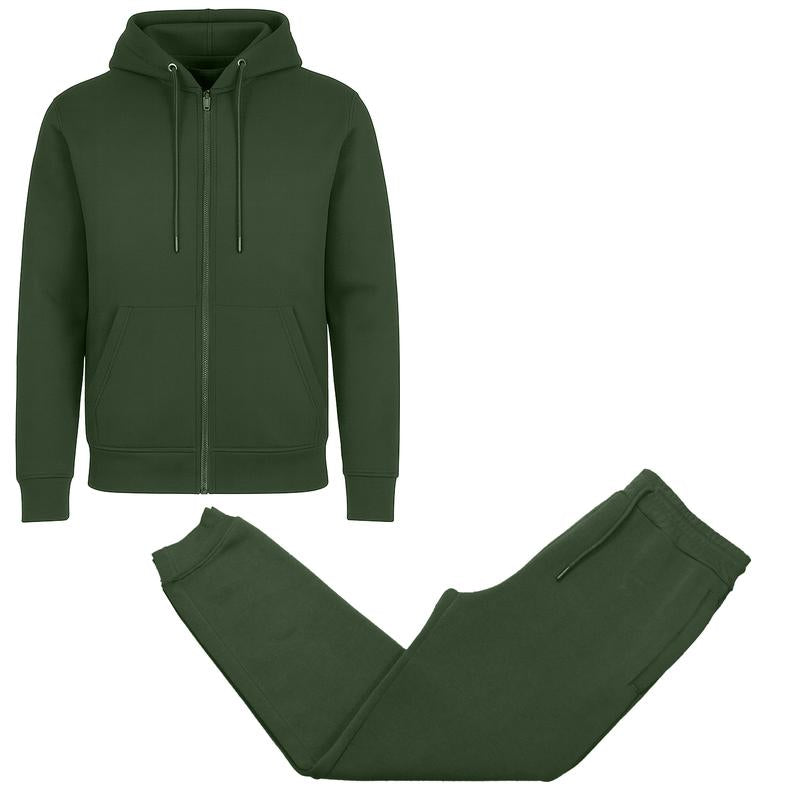 Men’S Multi Pack Fleece Zip Hoodie & Jogger Sets