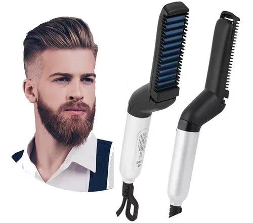 Plancha Cepillo Para Hombres  Alisa Y Peina